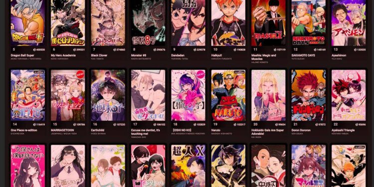Free Manga for iPhone and Android Readers